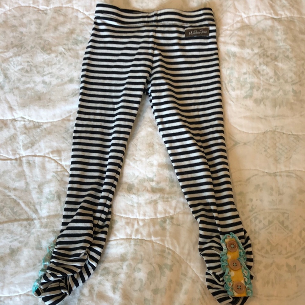 Black/White Matilda Jane leggings